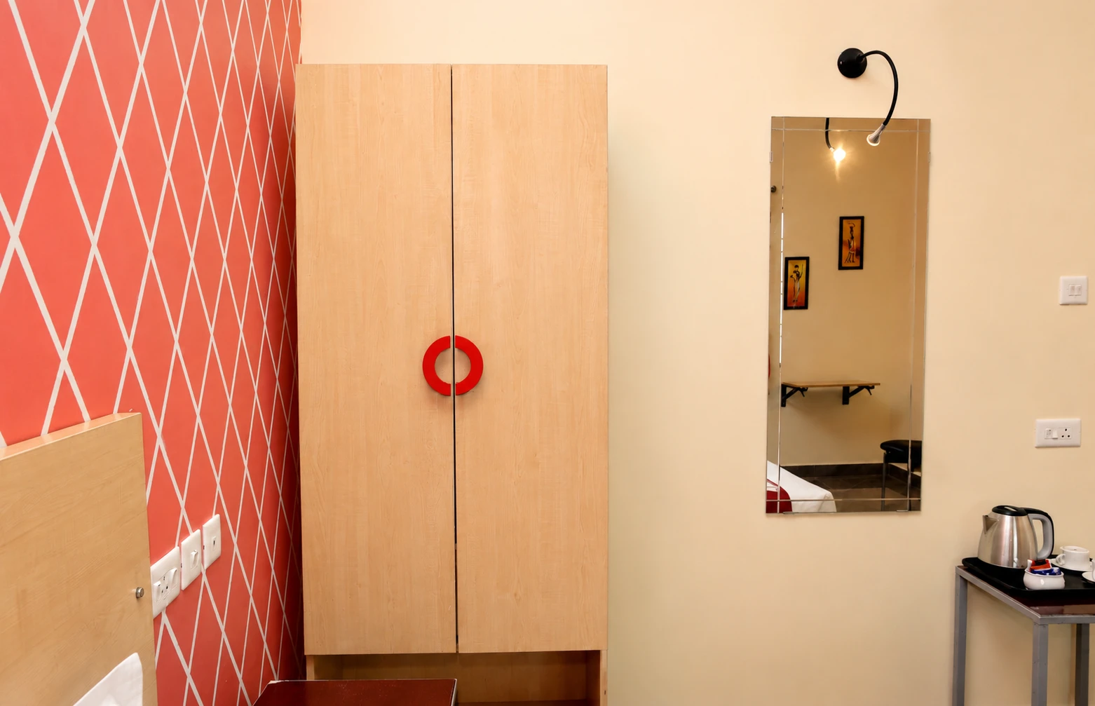 room corridor Hotel Sornalaxmi Puducherry